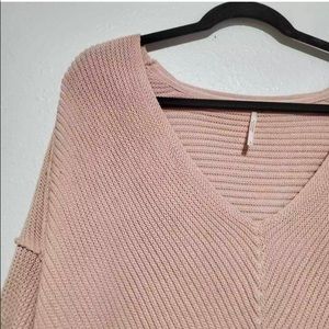 Free people oversized knit sweater